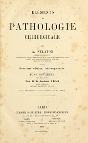 Cover of: Éléments de pathologie chirurgicale