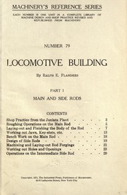 Cover of: Locomotive building by Ralph E. Flanders