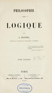 Cover of: Logique