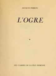 Cover of: L'ogre