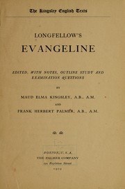 Cover of: Longfellow's Evangeline; ed by Henry Wadsworth Longfellow