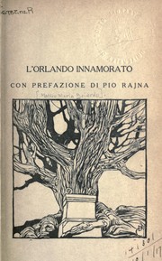 Cover of: L'Orlando Innamorato