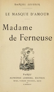 Cover of: Madame de Ferneuse