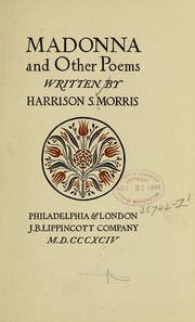 Cover of: Madonna and other poems