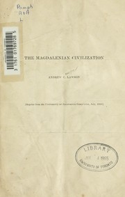 Cover of: The Magdalenian civilization