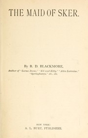 Cover of: The maid of Sker by R. D. Blackmore