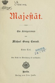 Cover of: Majestät: ein Königsroman