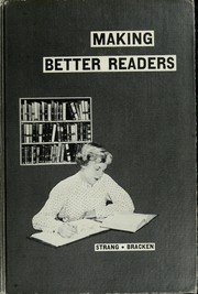 Cover of: Making better readers