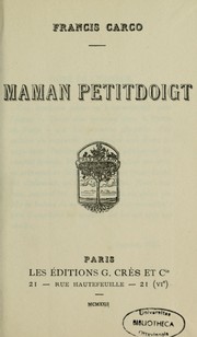 Cover of: Maman Petitdoigt