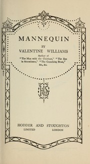 Cover of: Mannequin