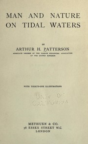 Cover of: Man and nature on tidal waters by Arthur H. Patterson
