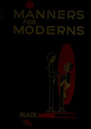 Cover of: Manners for moderns