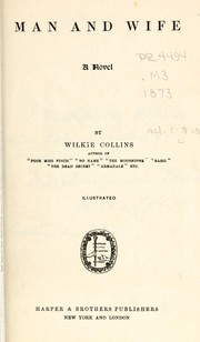 Cover of: Man and wife. by Wilkie Collins