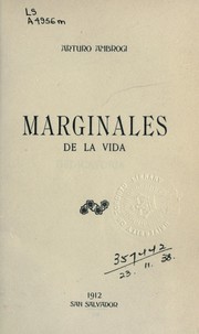 Cover of: Marginales de la vida