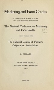 Cover of: Marketing and farm credits