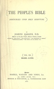 Cover of: Mark - Luke