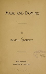 Cover of: Mask and domino