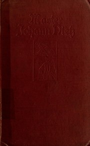 Cover of: Master Johann Dietz by Johann Dietz
