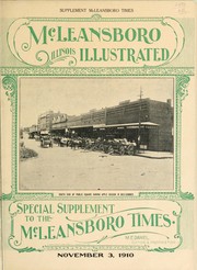 Cover of: McLeansboro, Illinois illustrated by M.E. Daniel, editor & proprietor.