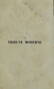Cover of: M. de Chateaubriand: sa vie, ses ecrits son influence litteraire et politique sur son temps