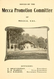 Cover of: Mecca, California.