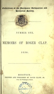 Cover of: Memoires, 1630