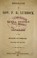 Cover of: Message of Gov. F. R. Lubbock to the extra session of the ninth legislature of the state of Texas, delivered, Feb. 5th, 1863