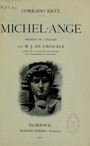 Cover of: Michel-Ange