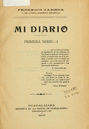 Cover of: Mi diario