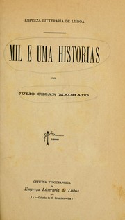 Cover of: Mil e uma historias