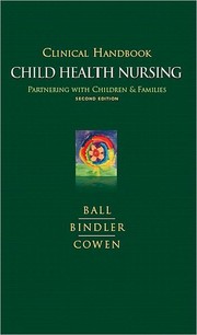 Cover of: Clinical handbook for pediatric nursing