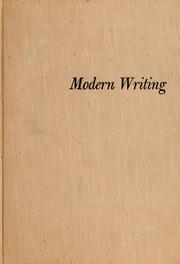 Cover of: Modern writing. by Robert Smith, Robert Smith