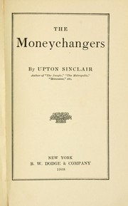 Cover of: The moneychangers by Upton Sinclair