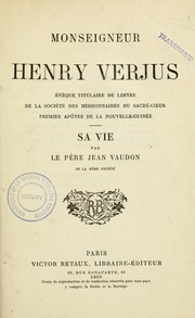 Monseigneur Henry Verjus by Jean Vaudon