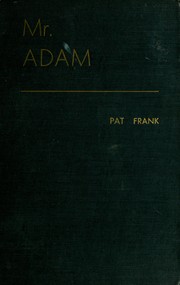 Cover of: Mr. Adam