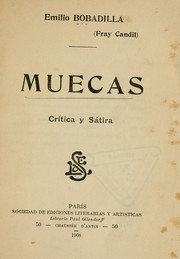 Cover of: Muecas