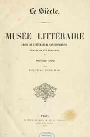 Cover of: Musée littéraire: choix et littérature contemporaine française et étrangère : 6e série