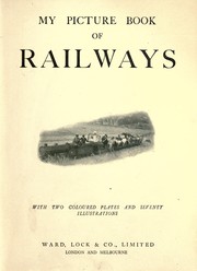 Cover of: My picture book of railways by 