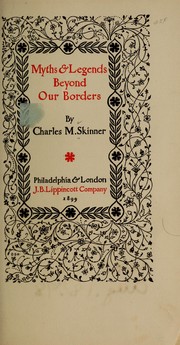 Cover of: Myths and legends beyond our borders