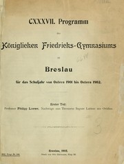 Nachträge zum Thesaurus linguae latinae aus Ovidius by Philipp Loewe