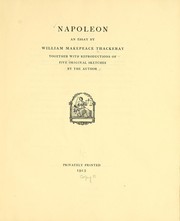 Napoleon by William Makepeace Thackeray