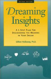 Cover of: Dreaming Insights by Gillian Holloway, Gillian Holloway