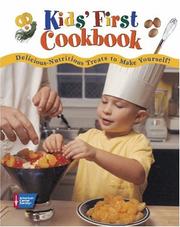 Front cover of Kids' first cookbook by Unknown