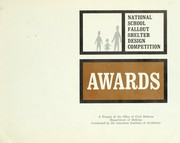 Cover of: National school fallout shelter design competition awards