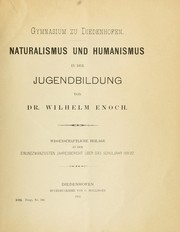 Naturalismus und Humanismus in der Jugendbildung by Wilhelm Enoch