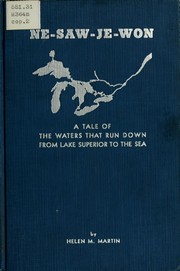 Cover of: "Ne-saw-je-won" as the Ottawas say by Helen M. Martin