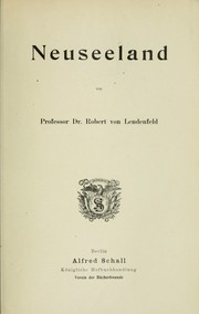 Cover of: Neuseeland