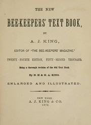 Cover of: The new bee-keepers' text book