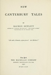 Cover of: New Canterbury tales