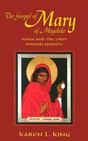 Cover of: The Gospel of Mary of Magdala by Karen L. King